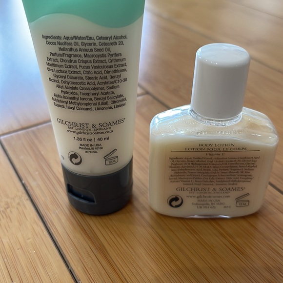 Gilchrist & Soames Spa Therapy Body Lotion & English Spa Body Lotion (1.1 oz.) - Picture 3 of 4